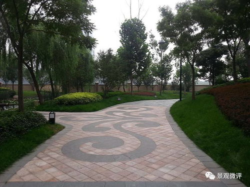 星河灣1號園 園林鋪裝工藝